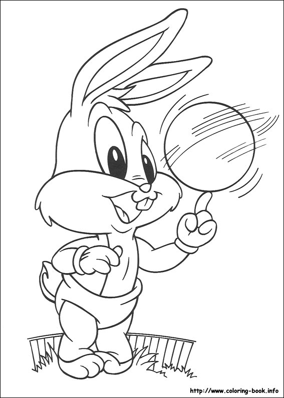 Baby Looney Tunes coloring picture